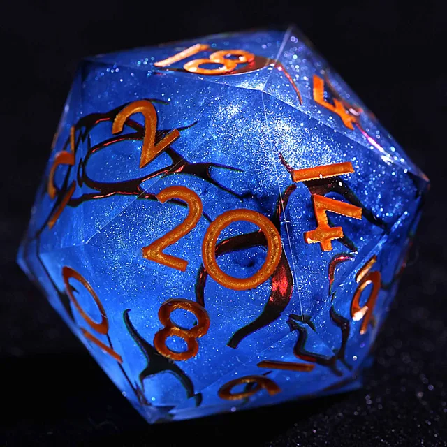 Stormsurge Resin DND Dice 9 Set